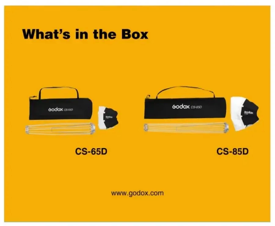 Godox CS85D Collapsible Lantern Softbox 85CM-Des6
