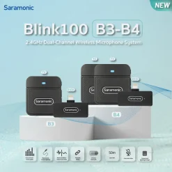 Saramonic Blink100 B3,B4 Wireless Microphone-Cover1