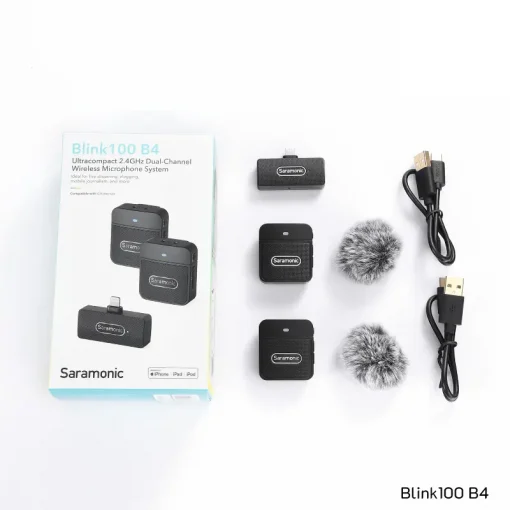 Saramonic Blink100 B3,B4 Wireless Microphone-Detail11