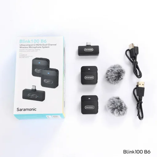 Saramonic Blink100 B5,B6 Wireless Microphone-Detail8