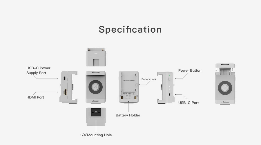 Accsoon SeeMo HDMI to iOS Video Capture Adapter-Des1