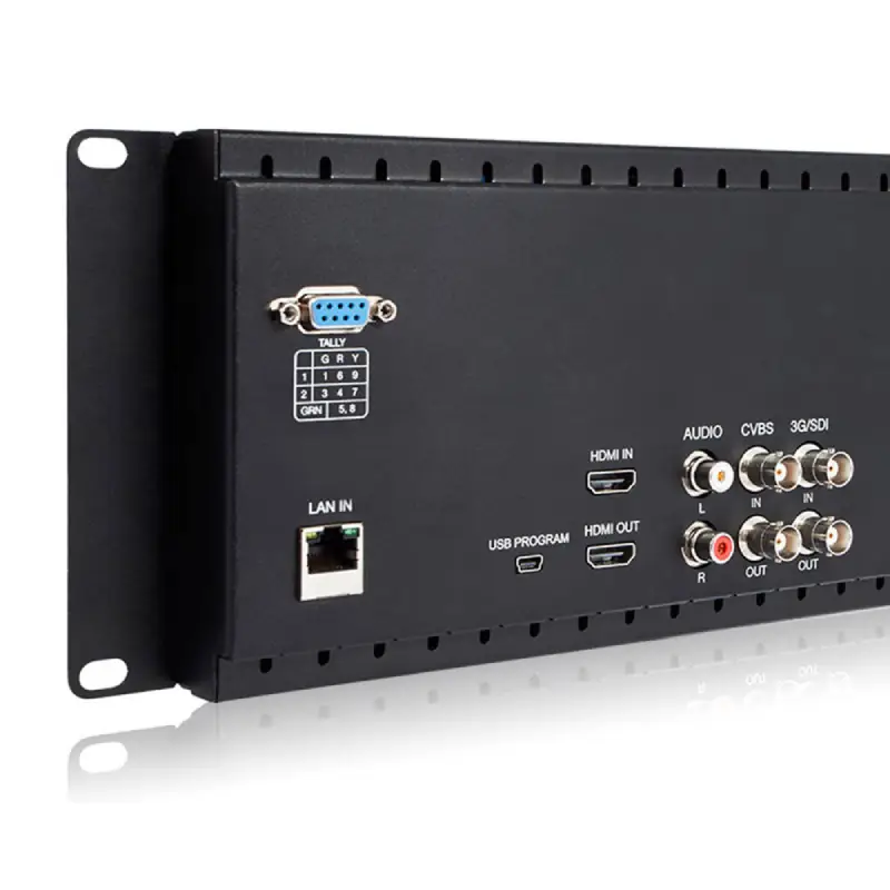 FeelWorld D71 Dual 7 Inch 3 RU Rackmount 3G-SDI,HDMI LCD Monitor-Detail5