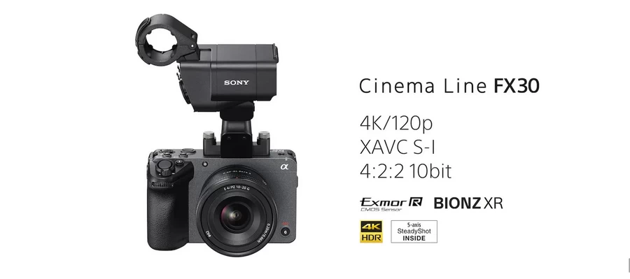 Sony FX30 Cinema Line Camera-Des2