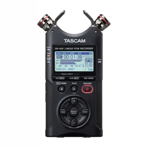 Tascam DR-40X 4-Channel-Detail2
