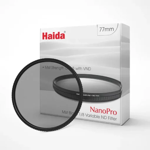 Haida NanoPro Mist Black 1,8 Variable ND Filter-Detail1