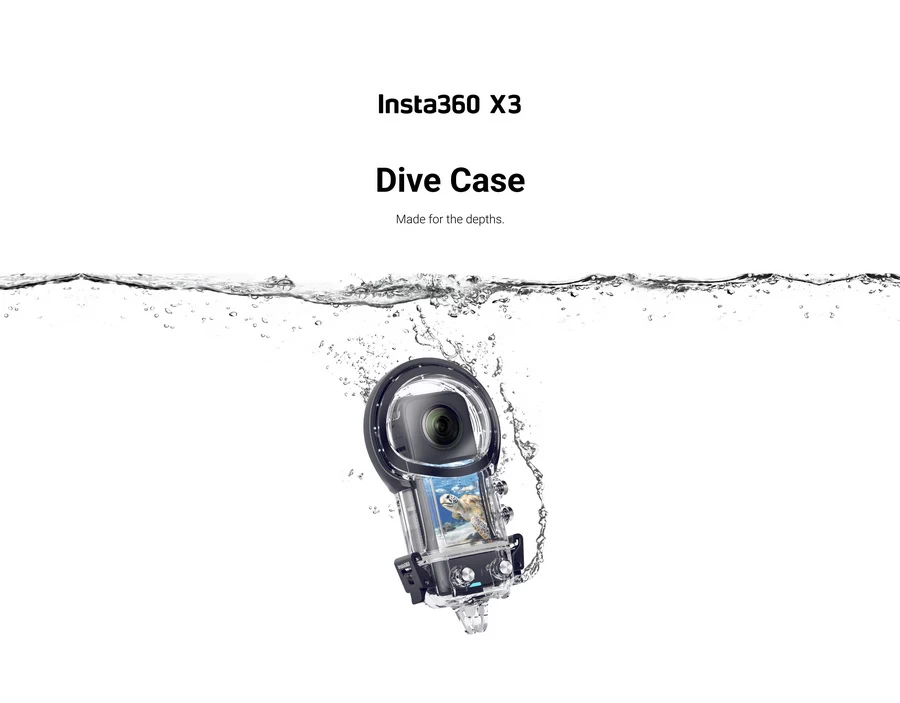 Insta360 X3 Dive Case-Des1