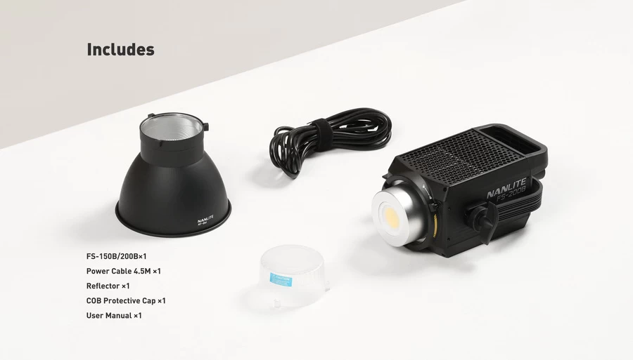 Nanlite FS-150B LED Bi-Color Spot Light-Des13