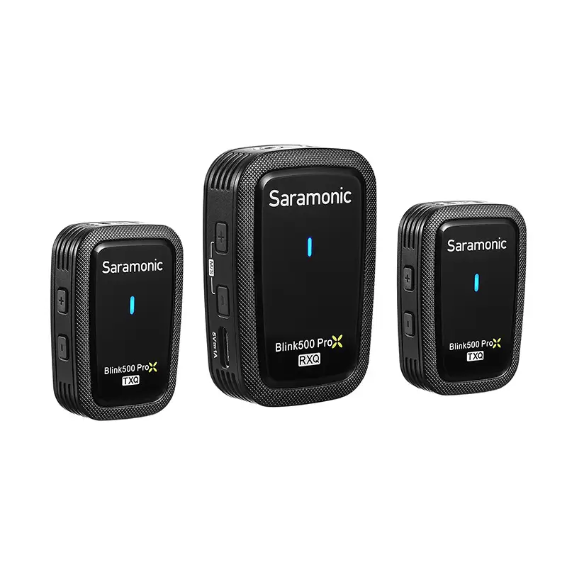 Saramonic Blink500 Pro X Q10,Q20 2.4GHz Dual-Channel Wireless Microphone System-Detail13