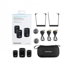 Saramonic Blink500 Pro X Q10,Q20 2.4GHz Dual-Channel Wireless Microphone System-Detail16
