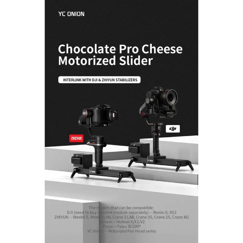YC Onion Chocolate Pro Cheese Motorized Slider 40cm-Detail2