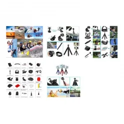 Accessories Kit 50 in 1 Bundle Action Camera-Detail4