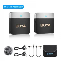 Boya BY-M1V1,BY-M1V2 For (3.5mmTRS TRRS) Wireless Microphone-Detail1
