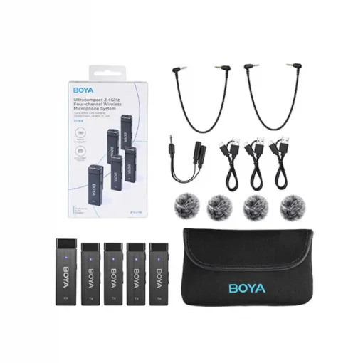 Boya BY-W4 Wireless Microphone-Detail6