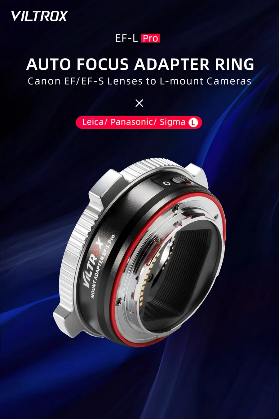 Viltrox EF-L Pro Lens Adapter-Des1