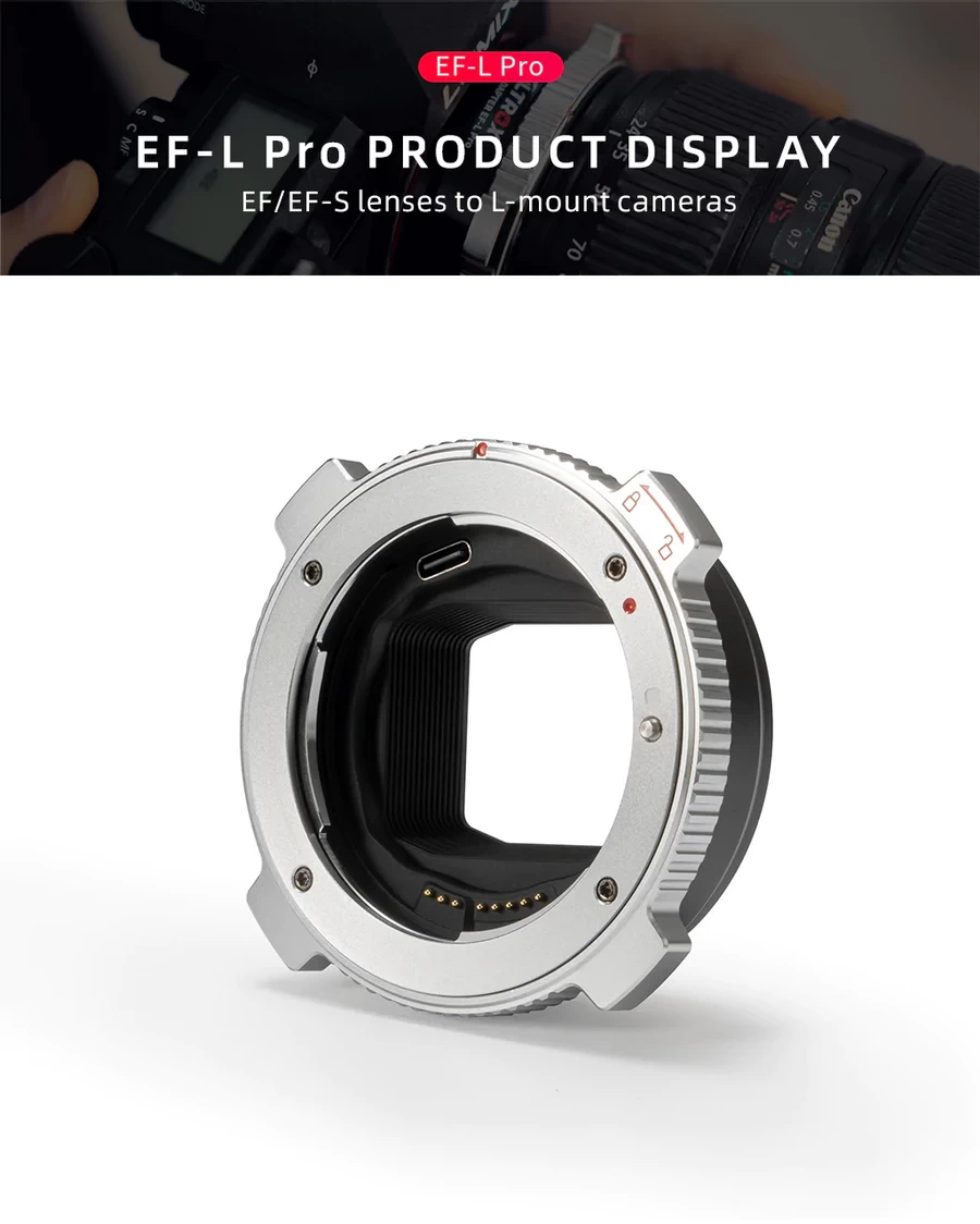 Viltrox EF-L Pro Lens Adapter-Des15
