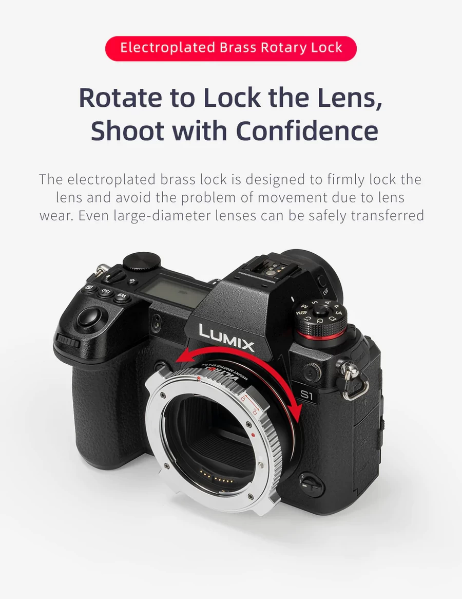 Viltrox EF-L Pro Lens Adapter-Des4
