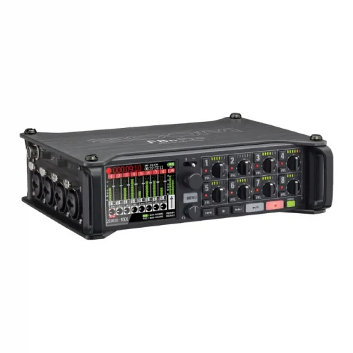 Zoom F8n Pro 8-Input 10-Track Multitrack Field Recorder-Detail3