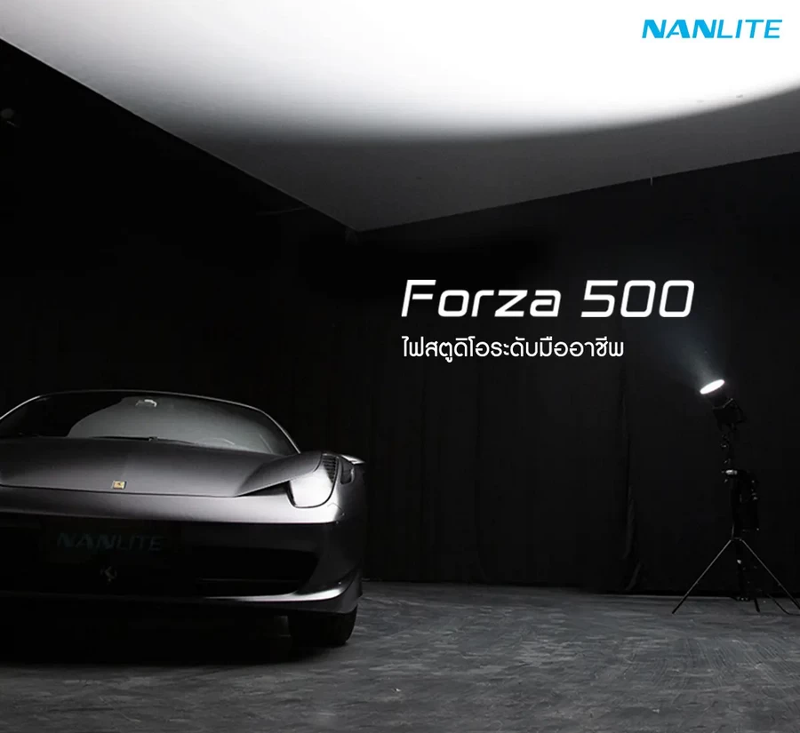 Nanlite Forza 500 LED 2-Monolight Kit-Des1