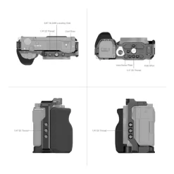 SmallRig 3538B Camera Cage with Grip for Sony ZV-E10-Detail4