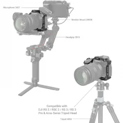 SmallRig 4023 Black Mamba Cage for Panasonic LUMIX S5 II & S5 IIX-Detail7