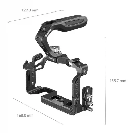 SmallRig 4024 Black Mamba Cage for Panasonic LUMIX S5 II & S5 IIX-Detail2