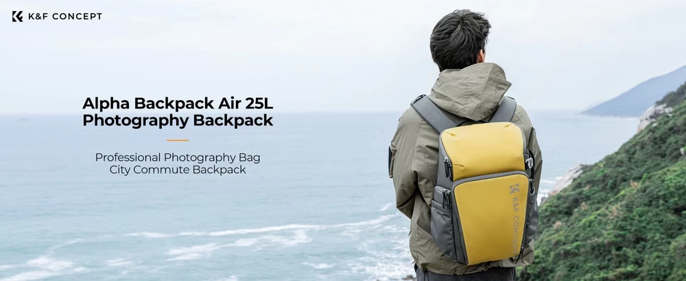 K&F Concept Alpha Backpack Air 25L Photography Backpack-Des1