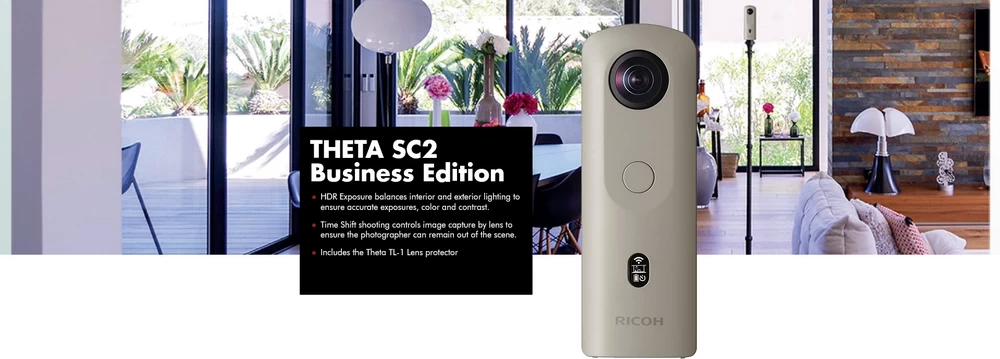 Ricoh THETA SC2 4K 360 Camera-Des1