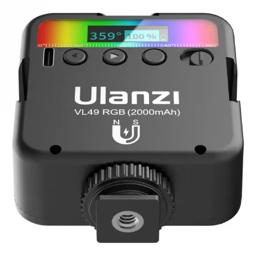 Ulanzi VL49 RGB Mini LED Video Light-Detail4