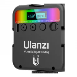Ulanzi VL49 RGB Mini LED Video Light-Detail5
