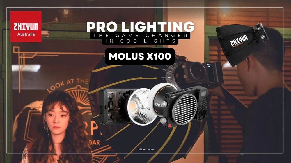 Zhiyun Molus X100 Pocket COB Light-Des4