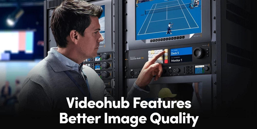 Blackmagic Design Videohub 10×10 12G-Des15