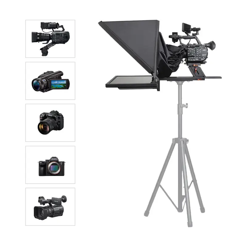 Desview T17 Teleprompter (Free Tripod)-Detail2
