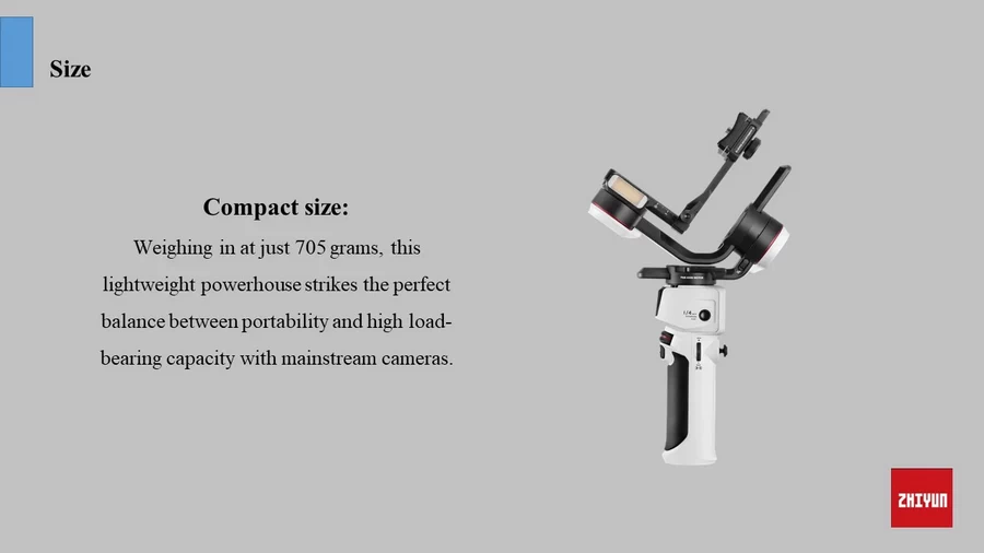 Zhiyun Crane M3S Gimbal Stabilizer-Des4