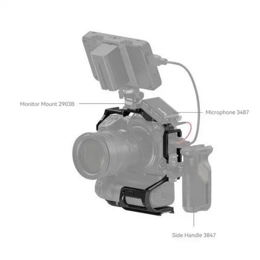SmallRig 3982 Cage For Nikon Z8 with MB-N12 Battery Grip - Image 6