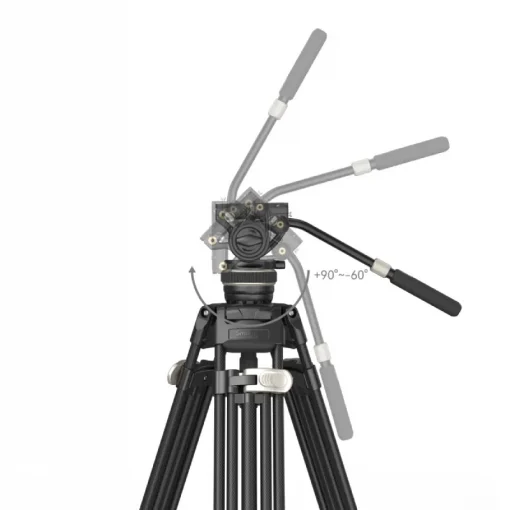 SmallRig 3989 FreeBlazer Heavy-Duty Carbon Fiber Tripod Kit AD-100 - Image 4