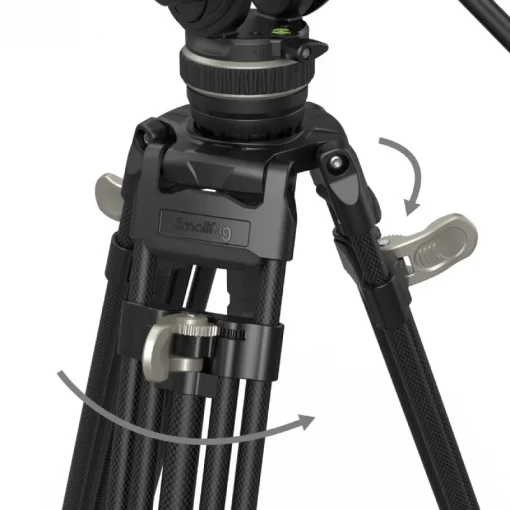 SmallRig 3989 FreeBlazer Heavy-Duty Carbon Fiber Tripod Kit AD-100 - Image 7