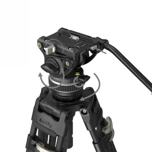 SmallRig 3989 FreeBlazer Heavy-Duty Carbon Fiber Tripod Kit AD-100 - Image 3