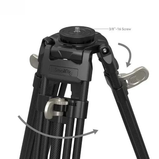 SmallRig 4167 FreeBlazer Heavy-Duty Carbon Fiber Tripod - Image 3