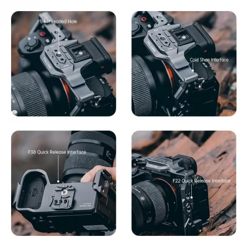 Falcam QuickRelease CameraCage (For Sony A7M4) 2824 - Image 5