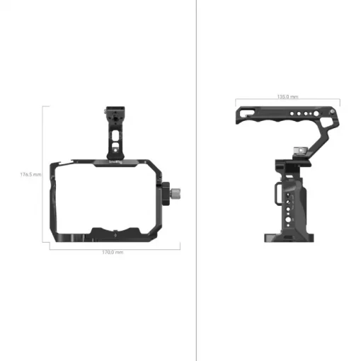 SmallRig 3668B Basic Cage Kit for Sony Alpha 7R V Alpha 7 IV Alpha 7S III-Detail3