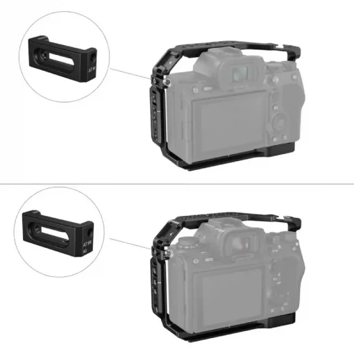 SmallRig 3668B Basic Cage Kit for Sony Alpha 7R V Alpha 7 IV Alpha 7S III-Detail4