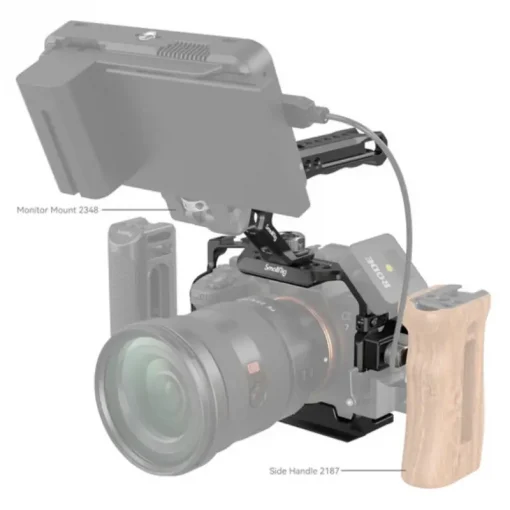 SmallRig 3668B Basic Cage Kit for Sony Alpha 7R V Alpha 7 IV Alpha 7S III-Detail7
