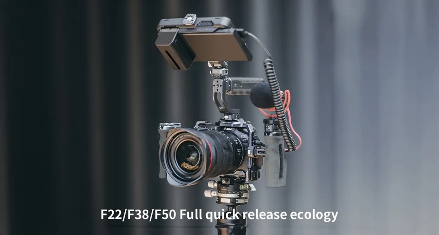 Falcam 3230 F22&F38&F50 Quick Release Camera Full Cage (For EOS R7)-Des5