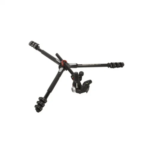Manfrotto 190X PRO4–3 Way Head Aluminum Tripod Kit - Image 4
