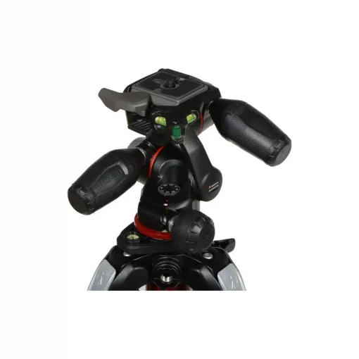 Manfrotto 190X PRO4–3 Way Head Aluminum Tripod Kit - Image 5