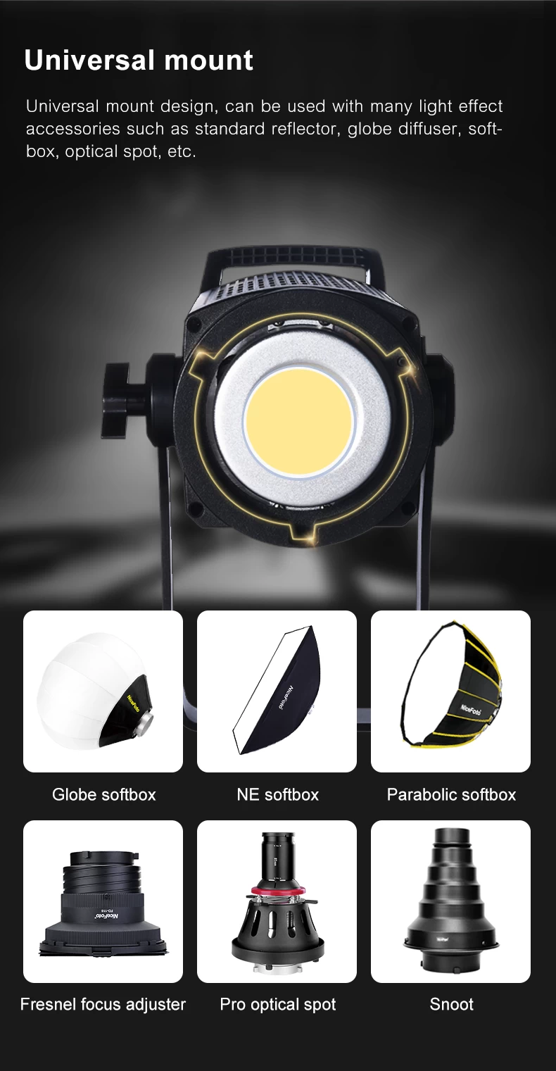 NiceFoto LV-1500A LED Video Light-Des10