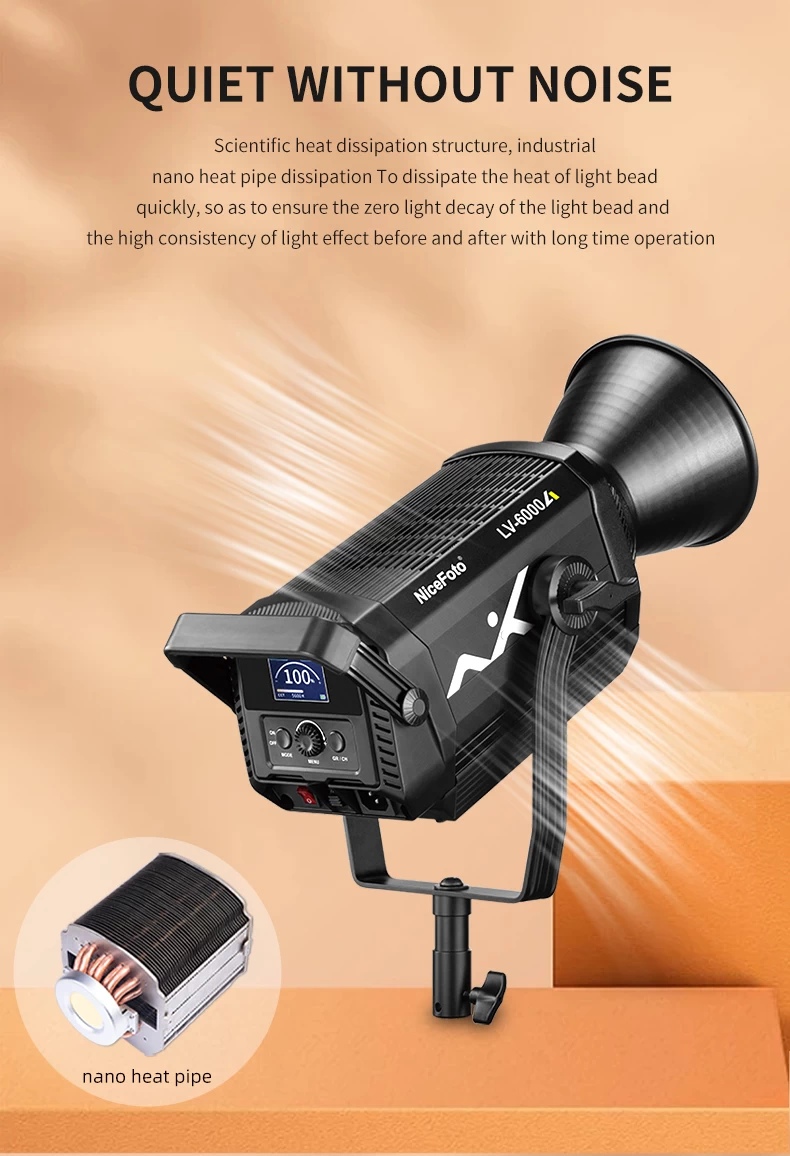 NiceFoto LV-6000A LED Video Light-Des10