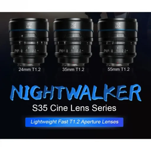 Sirui Nightwalker 24&35&55mm T1.2 S35 Lens Set-Detail1