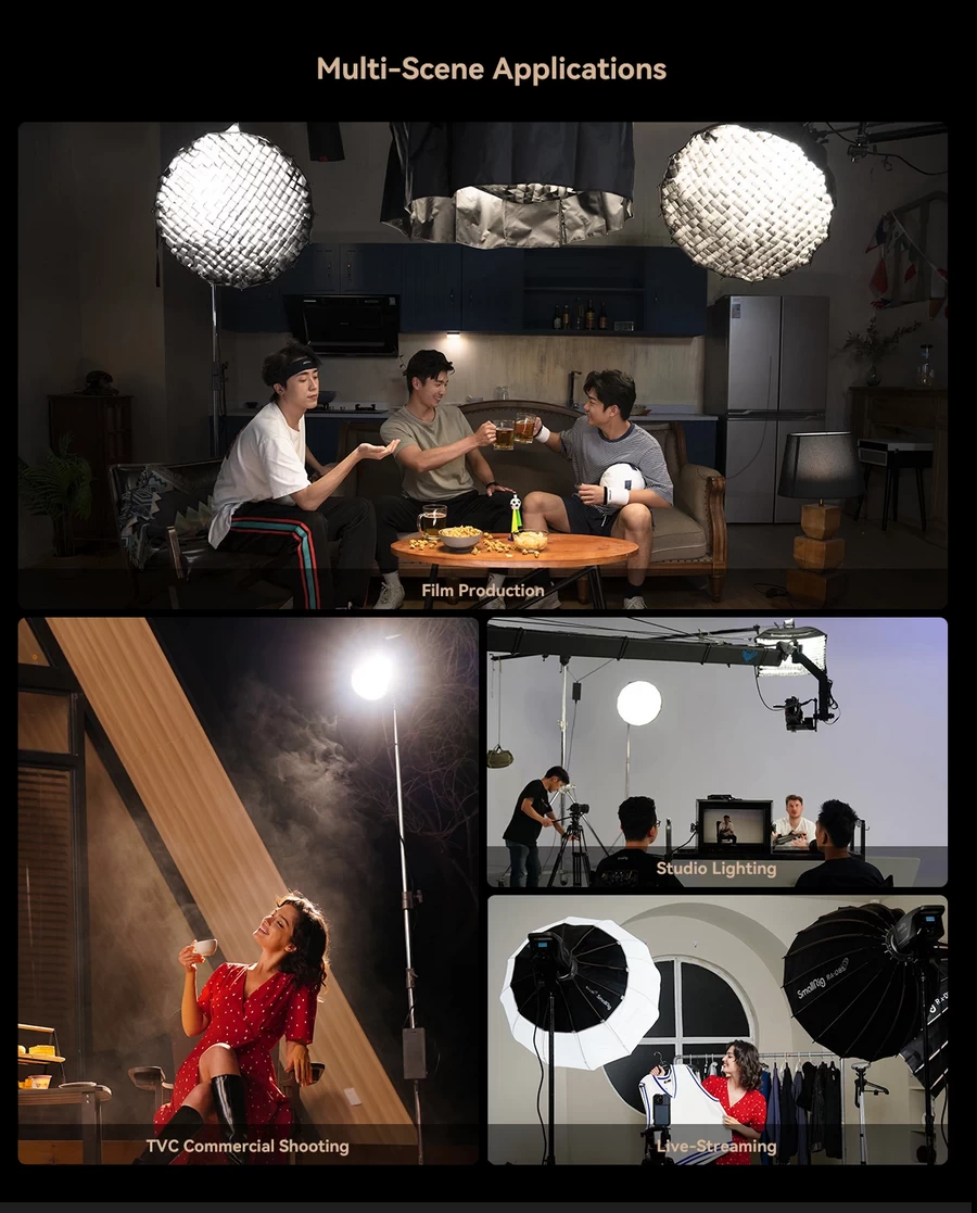 SmallRig RC350B,RC350D COB LED Video Light(US)-Des11