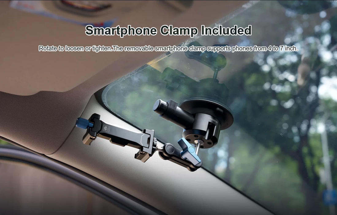 Sirui Alien Series Suction Cup Mounting Kit-Des11